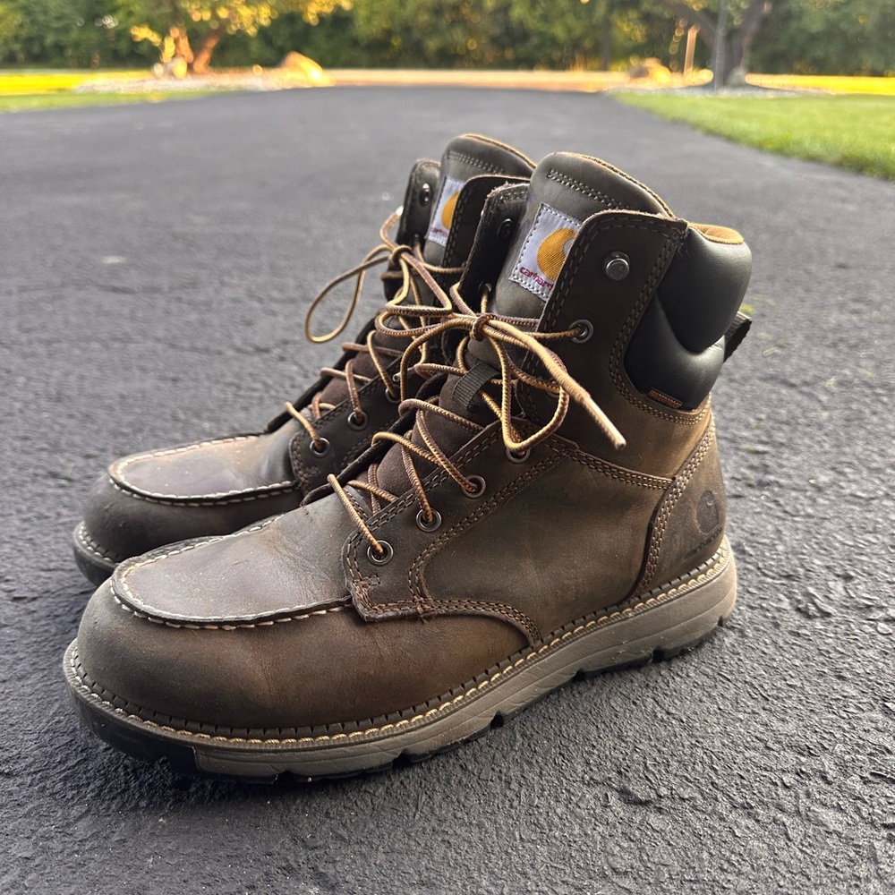 Carhartt Dark Brown Men's Leather Boots